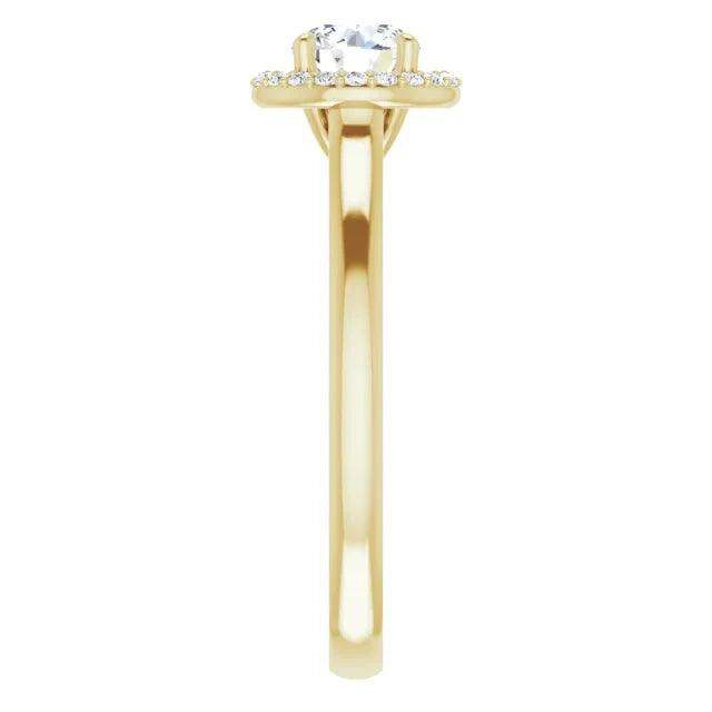 Diamond Engagement Ring 0.62 Carat - BellemareDugasJoaillerie