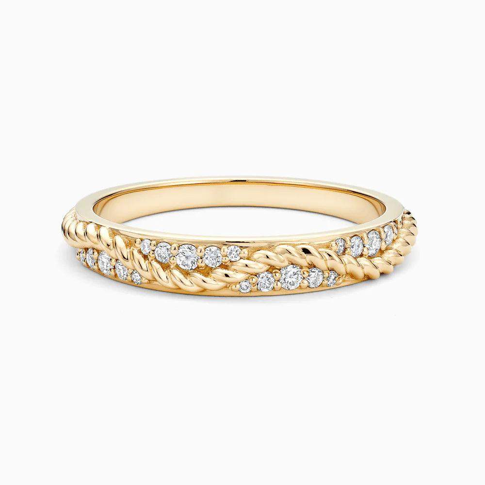 Entwined Elegance Diamond Ring - BellemareDugasJoaillerie