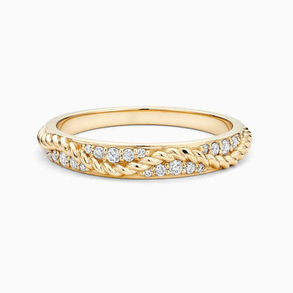 Entwined Elegance Diamond Ring - BellemareDugasJoaillerie