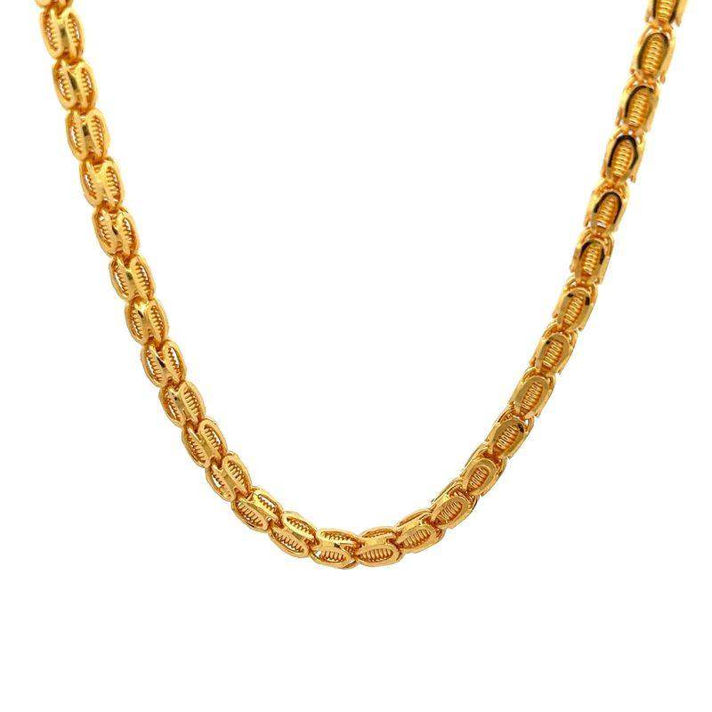 Glorious Peak Gold Chain in 22k Gold - BellemareDugasJoaillerie