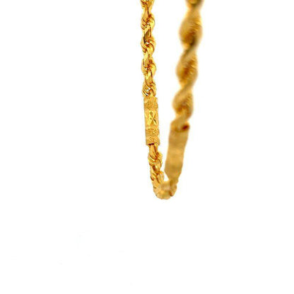 Imperial Paragon Gold Chain in 22k Yellow Gold - BellemareDugasJoaillerie