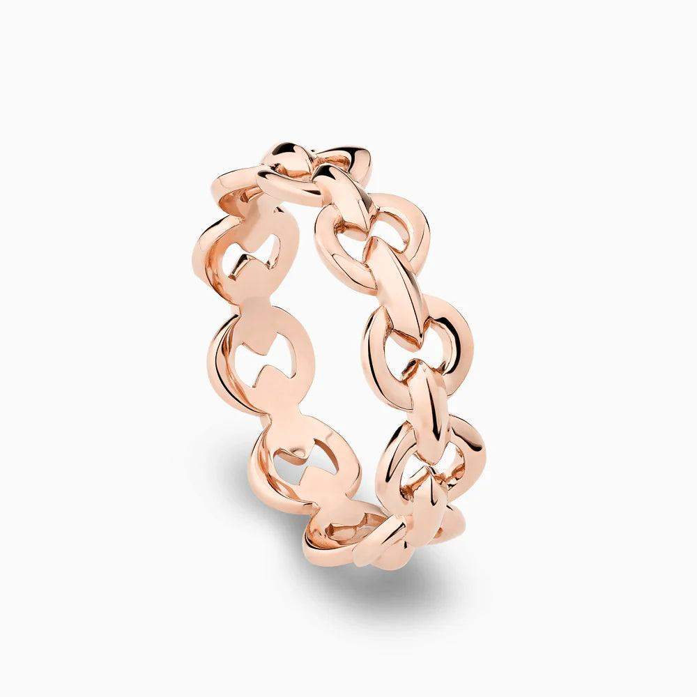 Linked Love Ring in 18k Yellow Gold - BellemareDugasJoaillerie