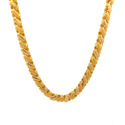 Majestic Links Gold Chain in 22k Yellow Gold - BellemareDugasJoaillerie